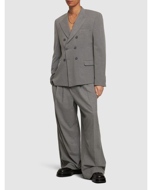 Jaded London Gray Goliath Suit Pants for men