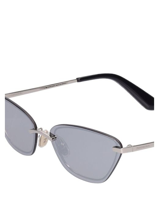 Zimmermann Metallic Uptempo Cat-eye Metal Sunglasses