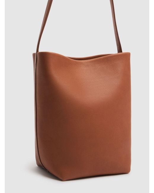 The Row Brown Medium Tote Aus Leder "n/s Park"