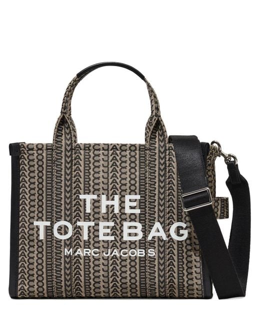 Marc Jacobs The Medium Tote Monogram Bag in Black Lyst