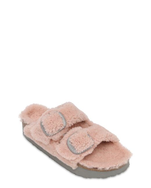 Birkenstock Arizona Teddy Shearling Sandals - ShopStyle