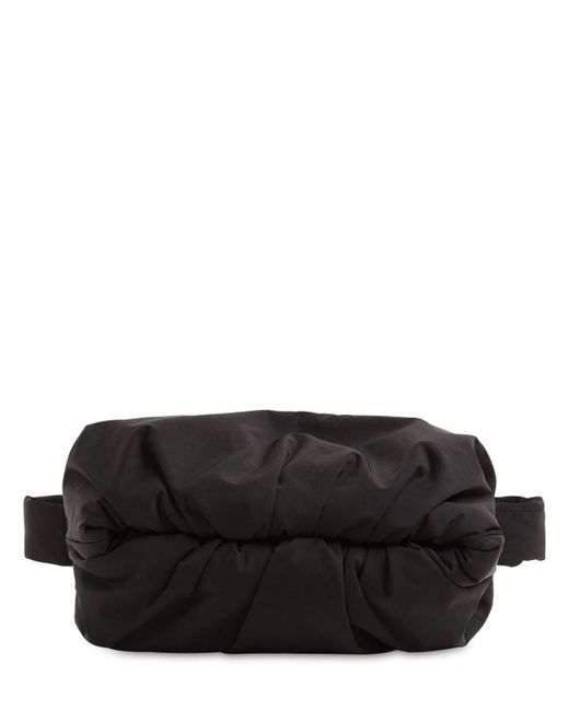 Bottega Veneta Black Light Nylon Crossbody Belt Bag for men