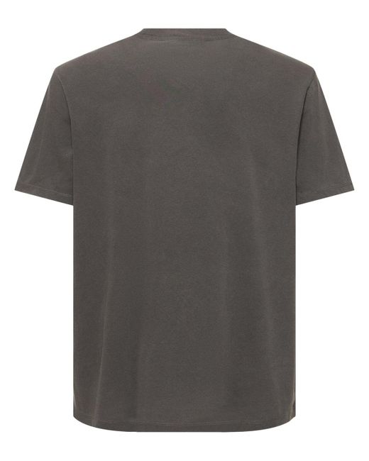 T-shirt boxy fit in jersey di cotone di Our Legacy in Gray da Uomo