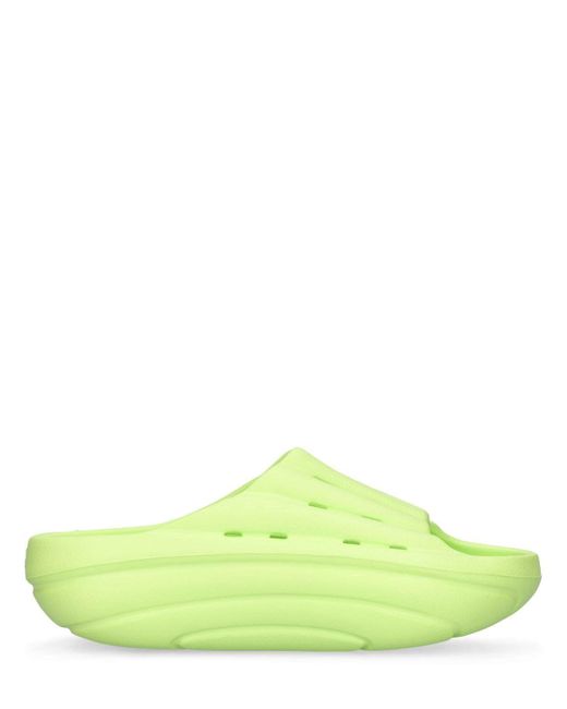 UGG 40mm Foamo Rubber Slides in Green Lyst