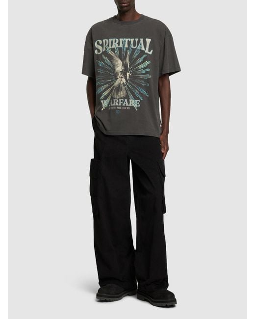 Honor The Gift Kurzarm-t-shirt "spiritual Conflict" in Black für Herren