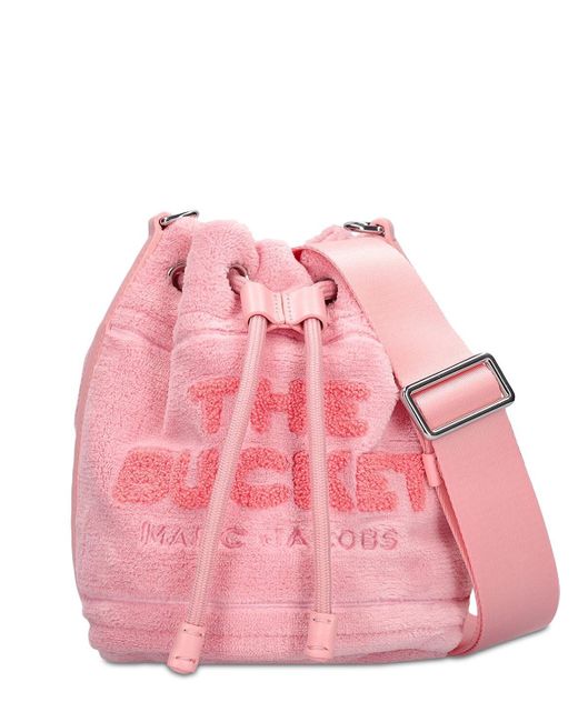 Marc Jacobs Pink Beuteltasche Aus Terry "the Tote"