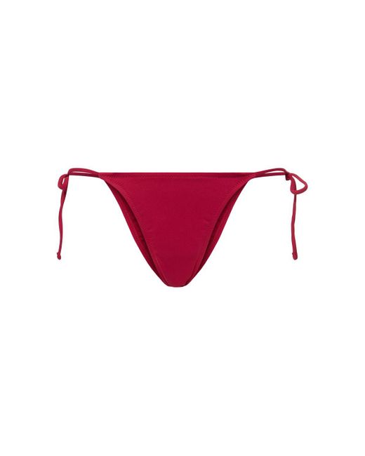 Tropic of C Red Praia Bikini Bottom