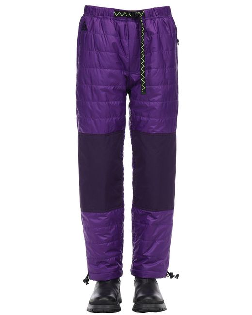 Pantalon de randonnée ACG Primaloft® pour Nike pour homme en coloris Purple