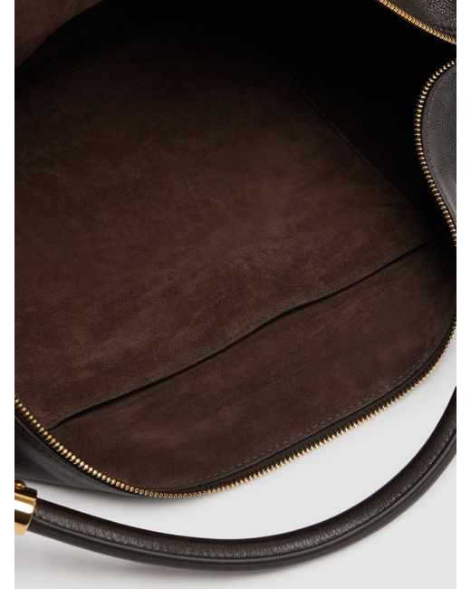 Chloé Medium Chloé Foulard レザーバッグ Black