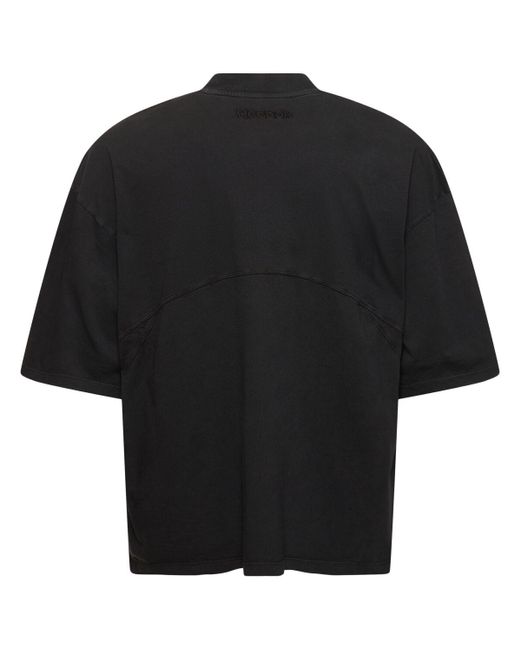 メンズ Reebok オーバーサイズtシャツ Black