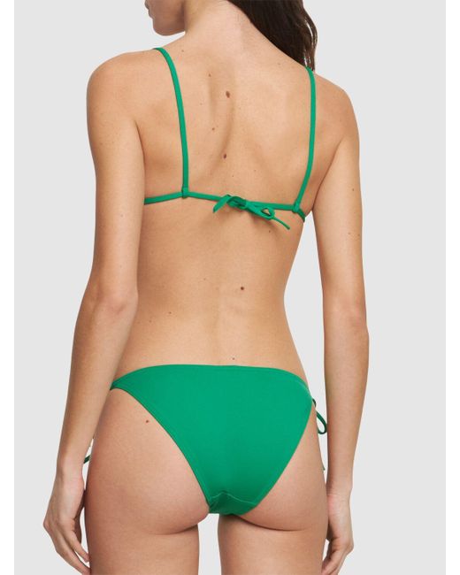 Eres Green Mouna Triangle Bikini Top