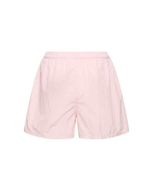 Shorts de nylon Tory Sport de color Pink