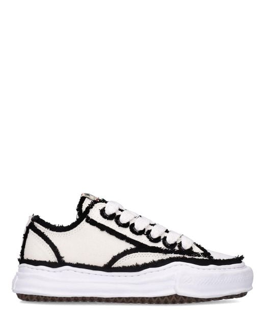 Mihara Yasuhiro Peterson Low Og Overhanging Sneakers in White for Men ...