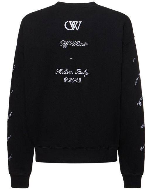 Off white black clearance crewneck