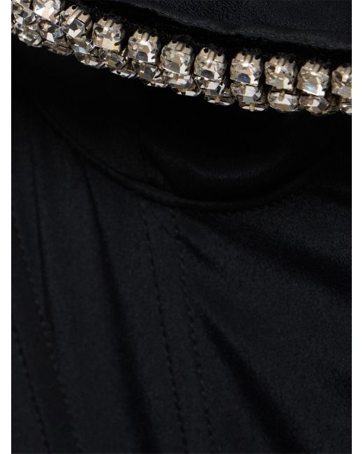 Giambattista Valli ベルベットドレス Black
