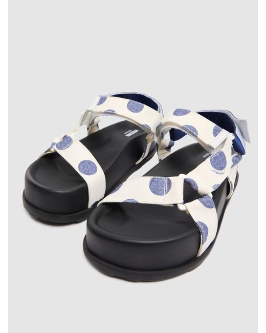 サンダル Moschino 'Sporty' sandals Moschino Sporty Logo-Detailed Suede Platform Sandals | Saks