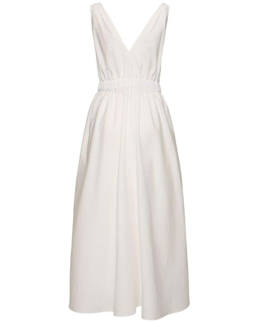 Brunello Cucinelli ポプリンドレス White