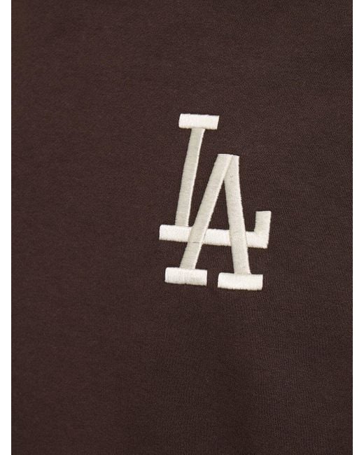 KTZ Brown Los Angeles Dodgers Hoodie for men