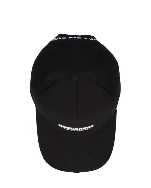 Cappello baseball rocco di DSquared² in Black da Uomo