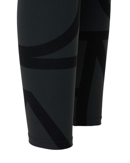 Totême  Black Monogram Leggings Clothing