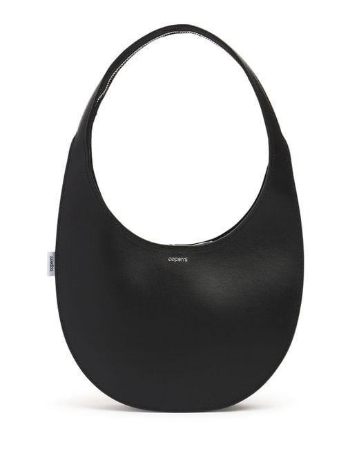 Femme Mini Sac Double Swipe En Suède Avec Soufflet Unique Coperni en coloris Black