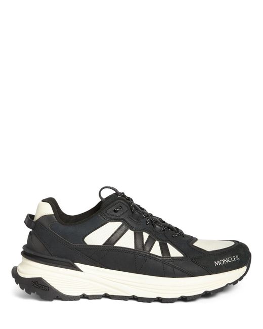 Moncler Black 4Cm Lite Runner Sneakers for men