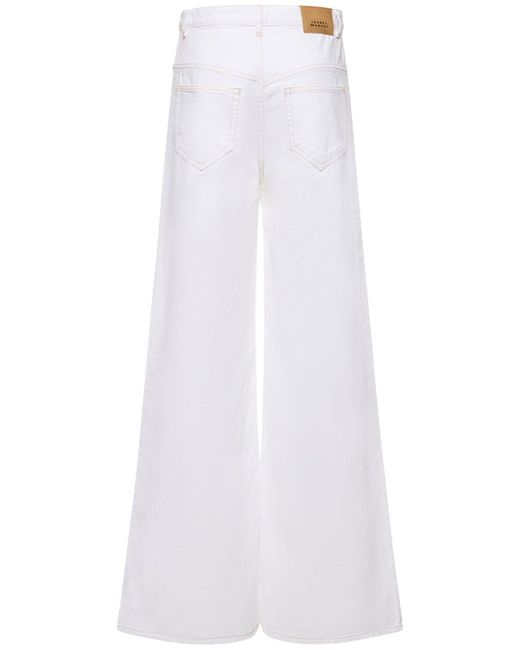 Pantalones anchos Isabel Marant de color White