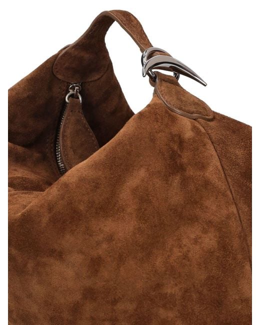 Little Liffner Brown Pillow Suede Pouch