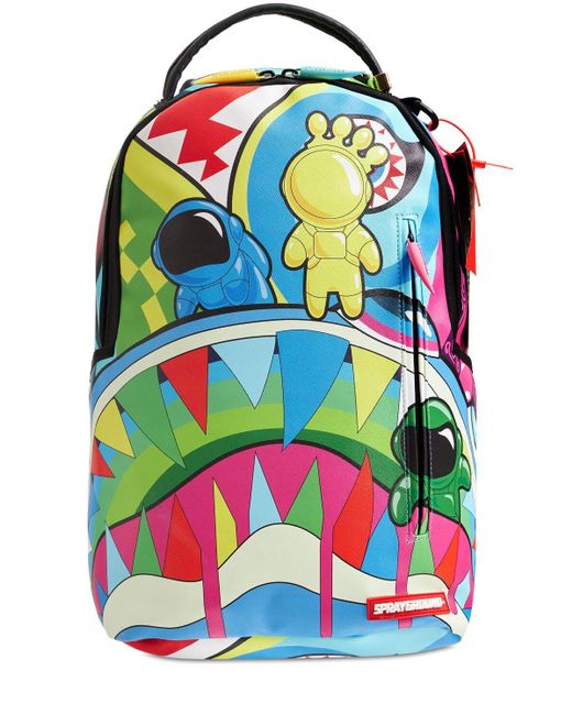Sprayground Multicolor Mind Trip Dlx Backpack for men