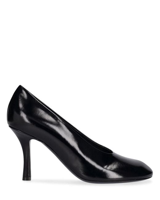 Burberry Black 105mm Lf Ws0 Leather Pumps