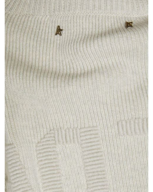 Golden Goose Deluxe Brand Natural Journey Cotton Crewneck Sweater for men