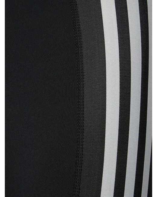 Legging en tissu technique à 3 bandes Adidas Originals pour homme en coloris Black