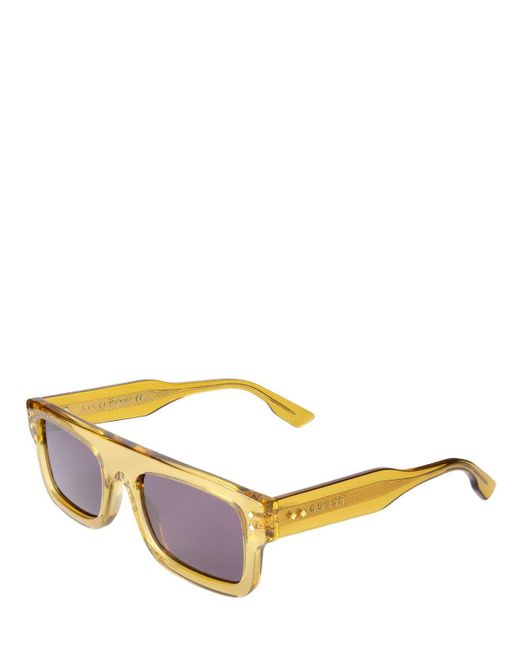 Gucci Multicolor Nouvelle Vague Square Acetate Sunglasses for men