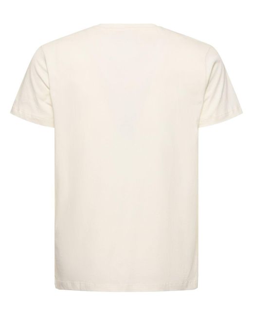 Vilebrequin Pink Logo Print Cotton Jersey T-shirt for men