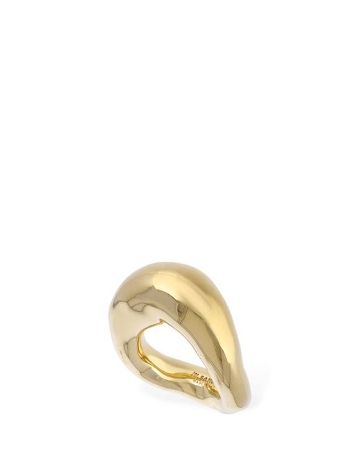 Jil Sander Metallic Bw5 1 Thick Ring
