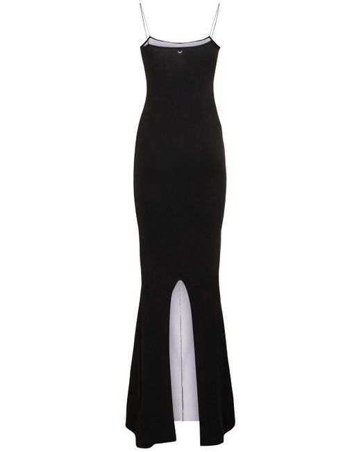 Jacquemus Black La Robe Aro Long Dress