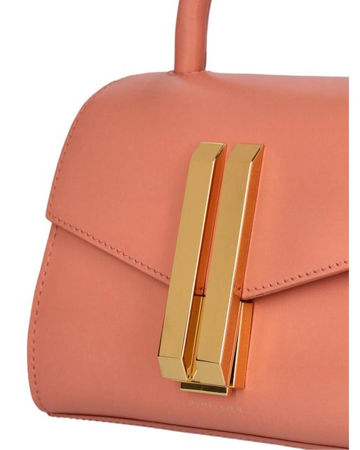 DeMellier London Pink Nano Montreal Smooth Leather Bag