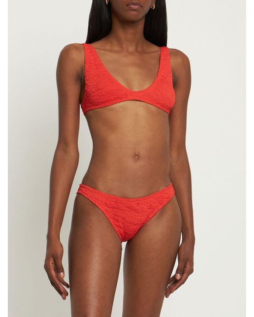 Scout Bikini Top Bondeye en coloris Rouge | Lyst