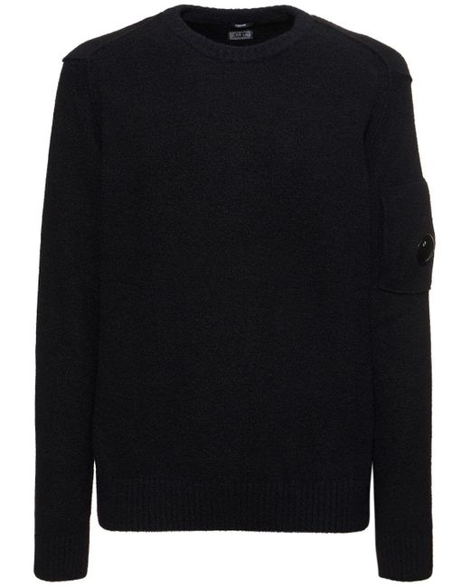 C P Company Stricksweater in Black für Herren