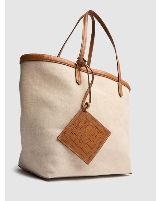 Totême  Natural Travel Canvas Tote Bag Unique