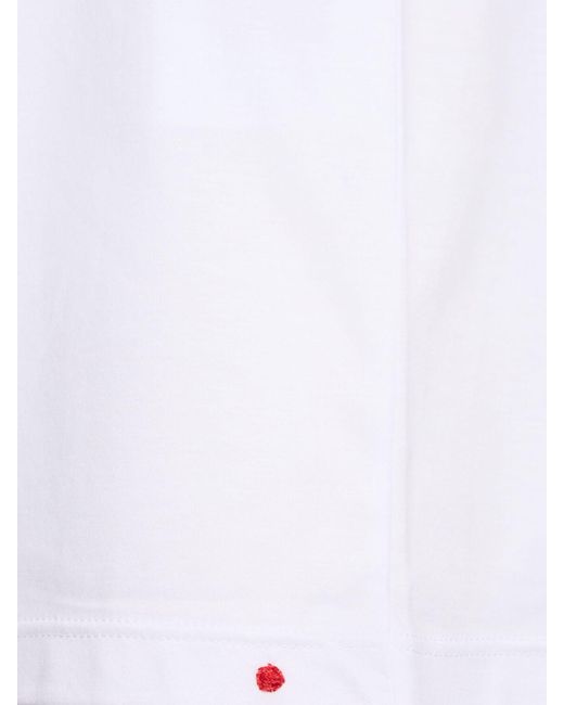 メンズ Kiton コットンtシャツ White