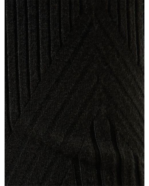 Leggings sci mocado in maglia a costine di Varley in Black