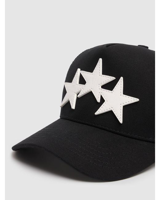 メンズ Amiri 3 Star トラッカーキャップ Black
