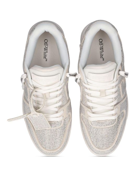 Off-White c/o Virgil Abloh Strass-sneakers "out Of Office" in White für Herren