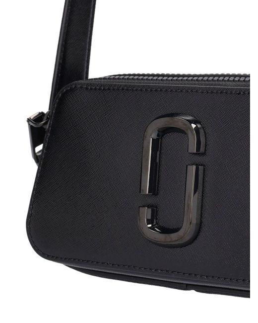 Marc Jacobs Black The Slingshot Leather Shoulder Bag