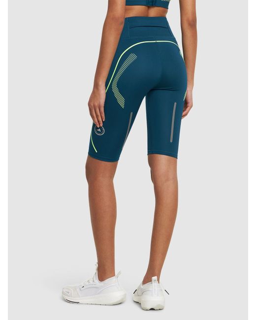 Adidas By Stella McCartney Blue Radlerhose "running"