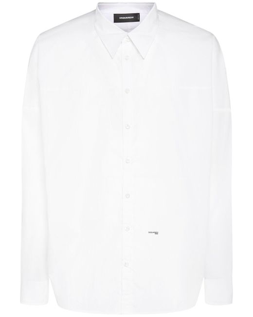 Uomo Camicia di DSquared² in White da Uomo