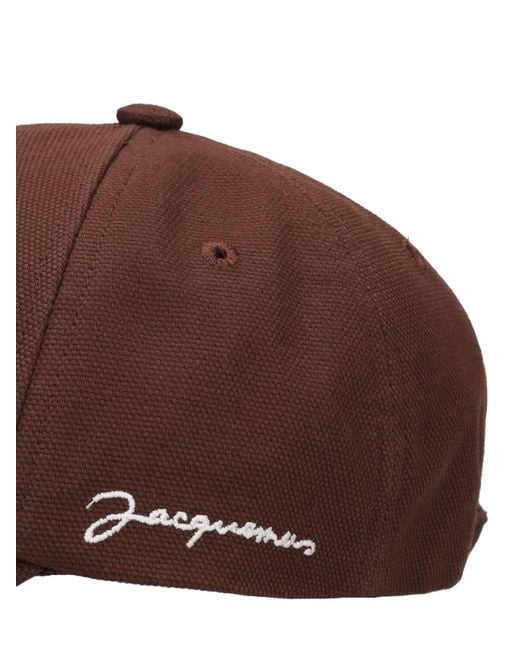 Gorra la casquette Jacquemus de color Brown