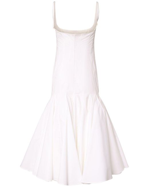 Jacquemus La Robe Agave ミディドレス White