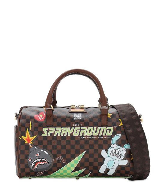 Sprayground Duffle Bag in Brown for Men